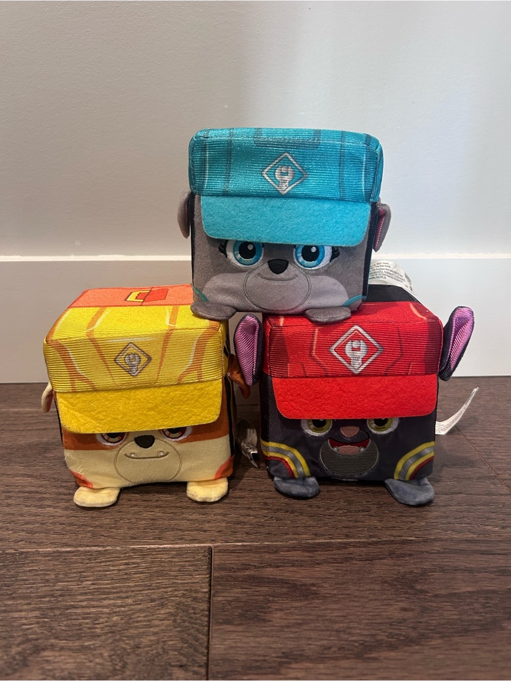 Lot of 3 Rubble and Crew Plush Stuffies